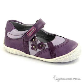 Туфли Petit shoes для девочки, цвет фиолетовый