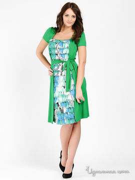 Платье Argent женское, цвет зеленый