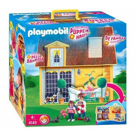 Игровой набор PLAYMOBIL Набор "Возьми с собой" Кукольный дом в чемодане 3 в 1