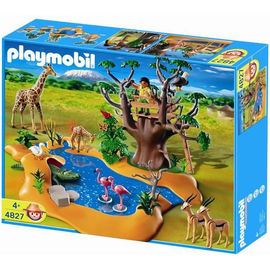 Игровой набор PLAYMOBIL Водопад с дикими животными