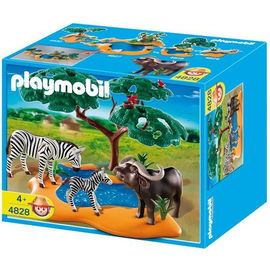 Игровой набор PLAYMOBIL Буйвол с зебрами
