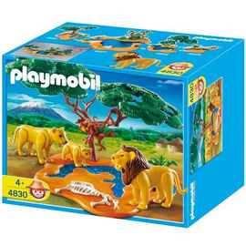 Игровой набор PLAYMOBIL Стая львов с обезьянками