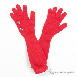 Перчатки Chobi для девочки, цвет красный