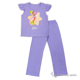 Пижама Cartoon brands для девочки, цвет сиреневый
