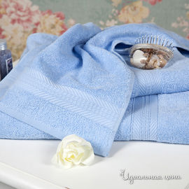 Комплект полотенец Togas "ГАРМОНИЯ", цвет голубой, 3 предмета