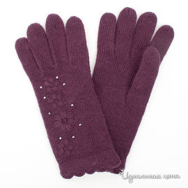 Перчатки ROECKL женские, цвет баклажановый