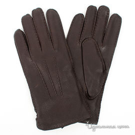 Перчатки ROECKL мужские, цвет темно-коричневый