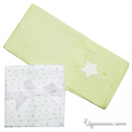 Одеяло пеленальное Spasilk "ЗВЕЗДОЧКА" для ребенка, цвет светло-зеленый, 2 шт.
