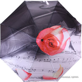 Зонт Flioraj женский, цвет серый / розовый