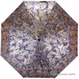 Зонт Flioraj женский, цвет сиреневый / коричневый