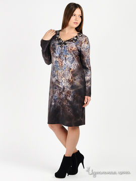 Платье Philippe Carat женское, цвет мультиколор