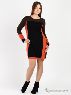 Платье Tuzzi женское, цвет черный / коричневый
