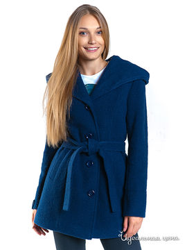 Пальто Tani женское, цвет синий меланж