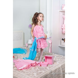 Платье Мадама для девочки, цвет нежно-розовый