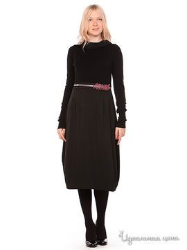 Платье Oblique женское, цвет черный