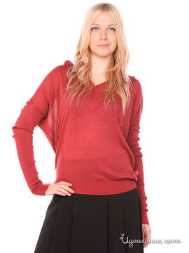 Пуловер Oblique женский, цвет красный
