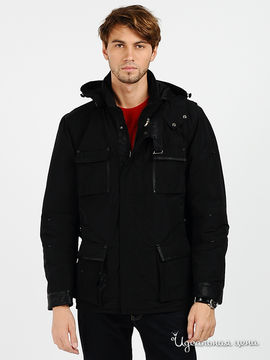 Куртка Emporio Armani мужская, цвет черный