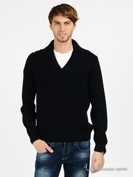 Пуловер LAGERFELD мужской, цвет темно-синий