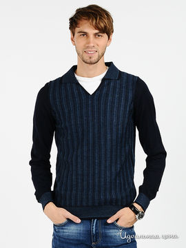 Пуловер Total Look мужской, цвет синий