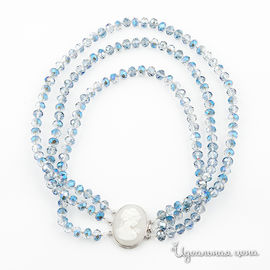 Ожерелье UNBIJOU "ПРИЗНАНИЕ" женское, цвет голубой