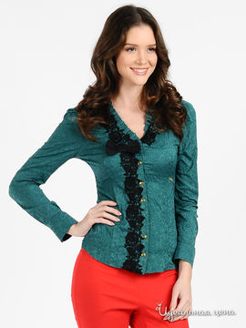 Блуза Green Country женская, цвет зеленый