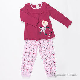 Пижама Staccato для девочки, цвет ягодный / розовый