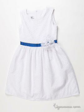 Платье GT Basic "ВИАТРИСС" для девочки, белый