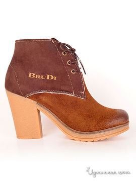 Ботинки BruDi женские, цвет коричневый