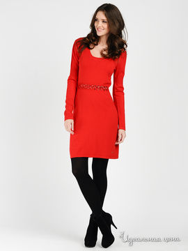 Платье MONDIGO женское, цвет красный