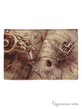 Обложка для паспорта COOL COVER "Музыкальные жуки"