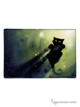 Обложка для паспорта COOL COVER "Котик над водой"