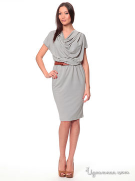 Платье ODRI женское, цвет серый