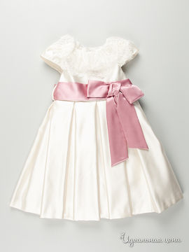 Платье Patachou для девочки, цвет ванильный / нежно-розовый