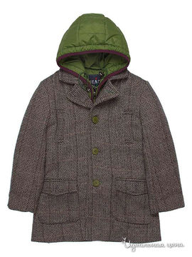 Пальто Silvian Heach для мальчика, цвет серо-зеленый