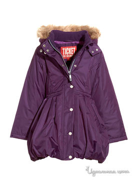 Куртка Ticket to Heaven для девочки, цвет темно-фиолетовый