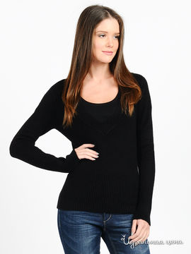 Пуловер Alpha Moda женский, цвет черный