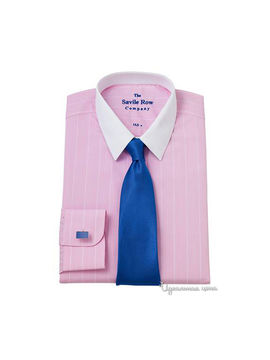 Рубашка Savile Row мужская, цвет розовый / белый