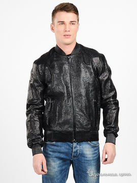Куртка Versace мужская, цвет черный / хамелеон