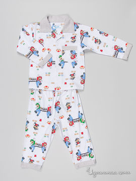 Пижама Disney для мальчика, цвет серый
