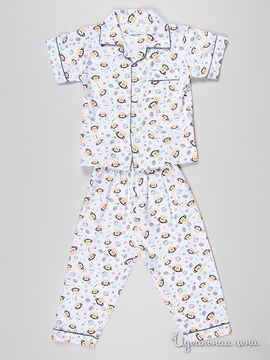 Пижама Disney для мальчика, цвет серый
