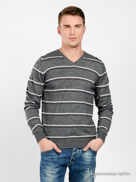 Пуловер LARIO COVALDI мужской, цвет серый
