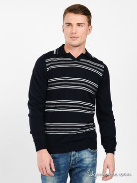 Пуловер LARIO COVALDI мужской, цвет темно-синий
