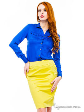 Блуза MONDIGO женская, цвет синий