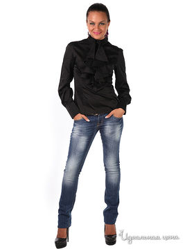 Блуза MONDIGO женская, цвет черный