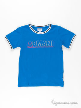 Футболка Armani junior для мальчика, цвет синий