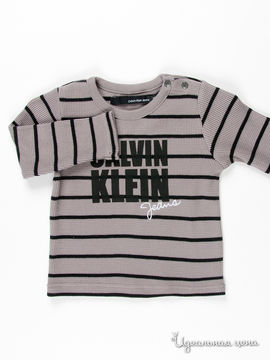 Лонгслив Calvin Klein Jeans для мальчика, цвет серый