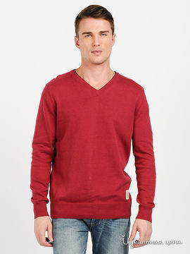 Пуловер Tom Tailor мужской, цвет бордовый