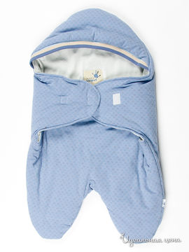 Одеяло оберточное Liliput для мальчика, цвет голубой