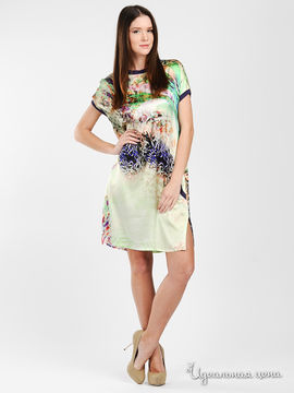 Платье Dino Chizari женское, цвет мультиколор