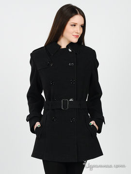 Пальто BURBERRY женское, цвет черный